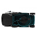 Професійна електрична газонокосарка Makita ELM3720 : 1400 Вт, 3400 об/хв, висота скошування 20/40/55 мм VSE, фото 8