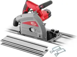 Професійна ручна заглибна дискова пила  по металлу LEX LXPCS165 : 1650 Вт, 165х20х2,2 мм, 6000 об/хв, VSE