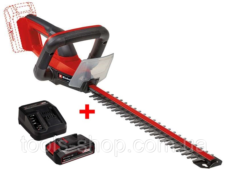 Потужний кущоріз акумуляторний Einhell GC-CH 18/40 Li Solo : 18 V, з АКБ + зарядне ,довжина леза 40 см, 3410940, 4512097 VSE