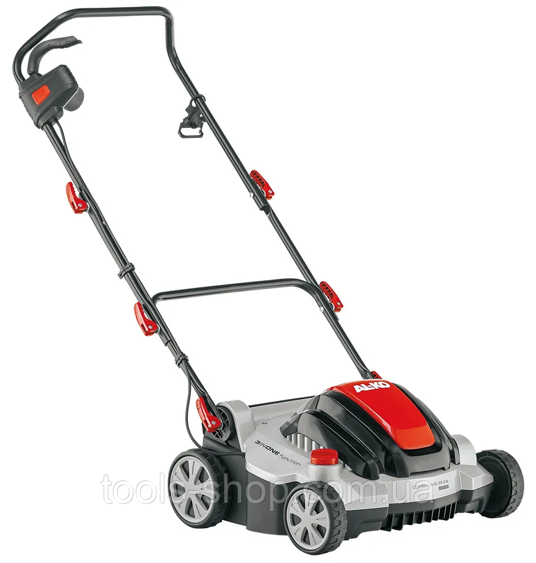 Електричний аератор-скарифікатор Al-ko Vertikutierer 36.8 E Combi Care Comfort (113654) :1400 Вт, ширина обробки 36 см VSE