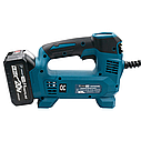 Потужний акумуляторний насос PROFI-TEC PAP2012BL POWERLine : з АКБ 20V 4.0Ah, 10.3 бар, 12 л/хв, повітряний шланг 65 см VSE, фото 5