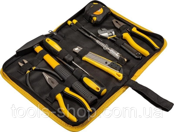 Якісний набір інструменту  Mastertool Умілець 12 предметів (78-0312) вага 1.229 кг VSE