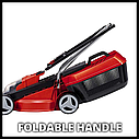 Акумуляторна садова газонокосарка Einhell GE-CM 18/30 Li з АКБ 18V 3.0Ah ширина скошування 30 см, фото 6