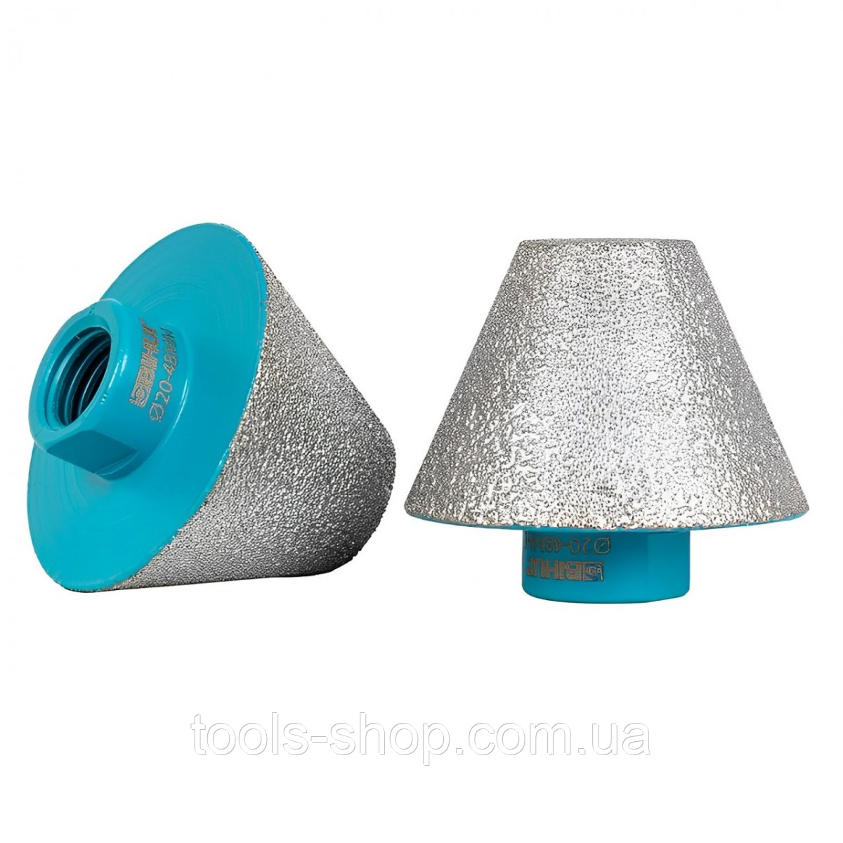 Якісна фреза алмазна BIHUI TURBO 20-48 мм конусна М14 (DMF2048) VSE, фото 1