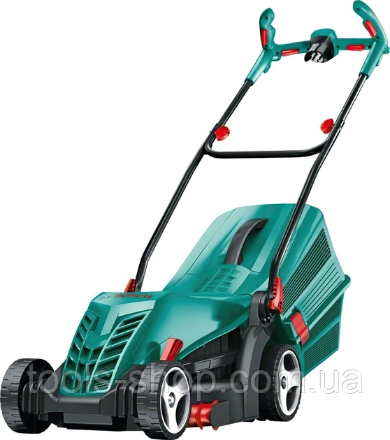 Електрична садова газонокосарка Bosch ARM 37 1400 Вт ширина захоплення 37 см 20-70 мм