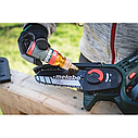 Ручна акумуляторна обрізна ланцюгова пила гілкоріз Metabo MS 18 LTX 15 каркас MetaBox без АКБ шина 15 см, фото 3