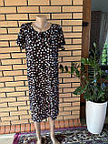 Плаття жіноче літне трикотаж 56,58,60,62,64,66, фото 3