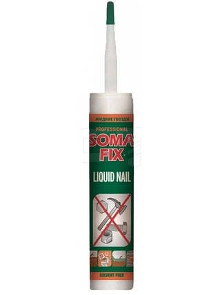 Рідкі цвяхи SOMA FIX 310 мл, білі, фото 3