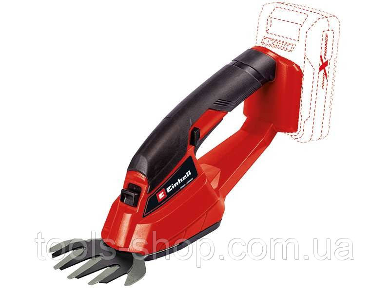 Ножиці акумуляторні Einhell GE-CG 18/1 Li-Solo: без АКБ 18 В Power X-Change, 1200 об/хв., ширина різу 10см