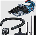 Ручний пилосос Bosch GAS 18V-1 Professional акумуляторний, пилосос для машини, фото 5