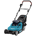 Професійна газонокосарка акумуляторна Makita DLM382CM2 : 18 В акумулятор 2 шт + зарядка  DC18SH, фото 3