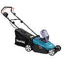 Професійна газонокосарка акумуляторна Makita DLM382CM2 : 18 В акумулятор 2 шт + зарядка  DC18SH, фото 4