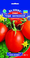 Насіння Томат Диво Онуковий (0,1 г) ТМ GL SEEDS For Hobby