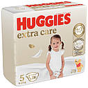Підгузки дитячі Huggies Extra Care розмір 5 (11-25кг) 28 шт, фото 2