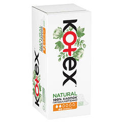 Щоденні прокладки Kotex Natural Normal Liners 40 шт