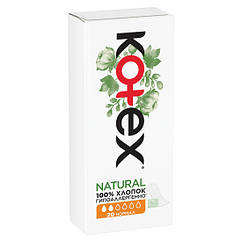 Щоденні прокладки Kotex Natural Normal Liners 20 шт