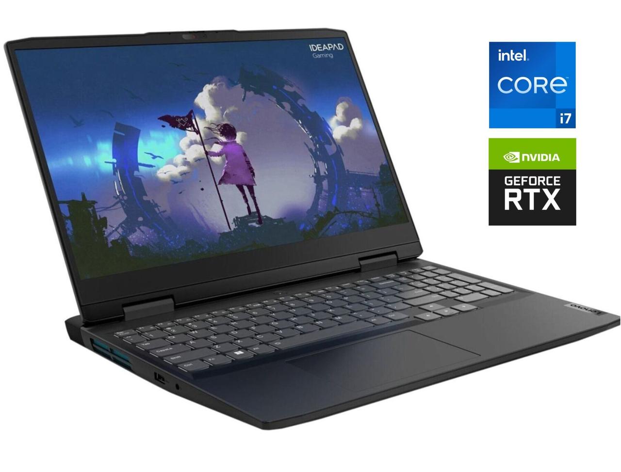 Ігровий ноутбук Lenovo IdeaPad Gaming 3 15IAH7/ 15.6" 1920x1080/ i7-12650H/ 16GB RAM/ 512GB SSD/ RTX 3050 4GB