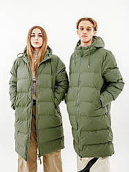 Чоловіча Куртка Rains Jackets Зелений XS-S (7d1507-Olive XS-S)