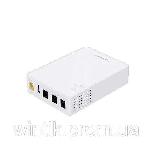 ИБП для роутера, ONU, MARSRIVA Smart Mini DC UPS KP3 White 10000mAh (ID ...