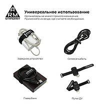 Організатор для кабелю ArmorStandart Smart Home-2 9 шт. Green/Black (ARM58664), фото 3