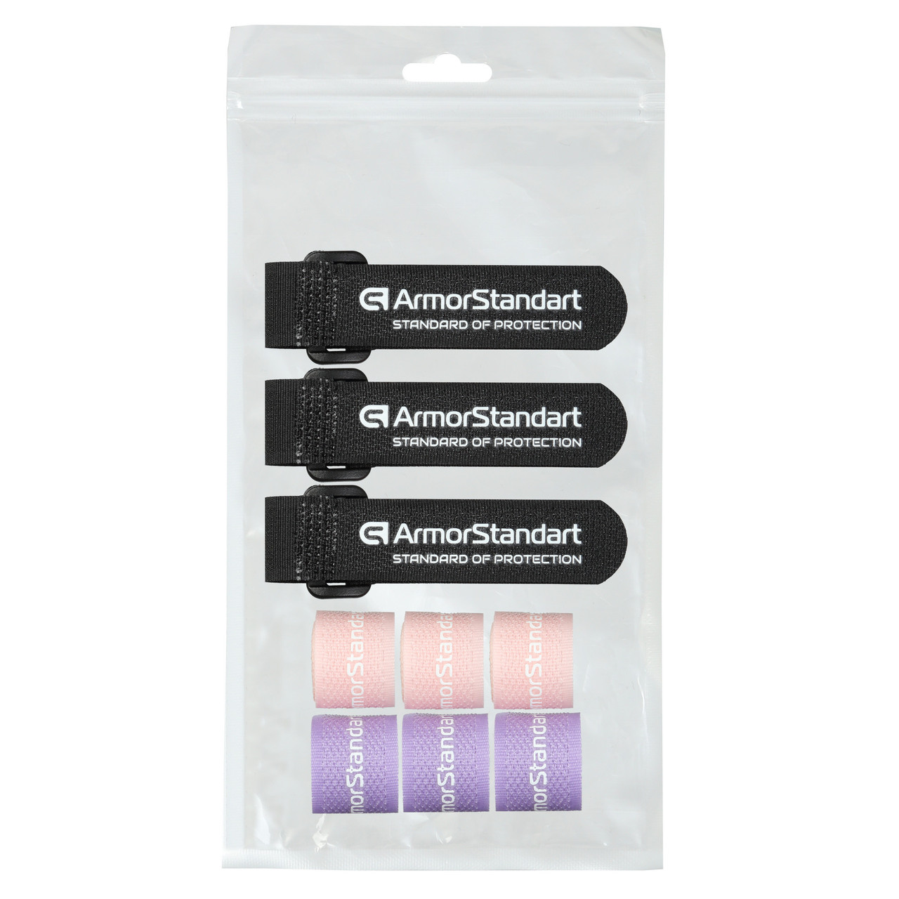 Органайзер для кабеля ArmorStandart Smart Home-3 9 шт. Lavender/Pink Sand/Black (ARM58665)