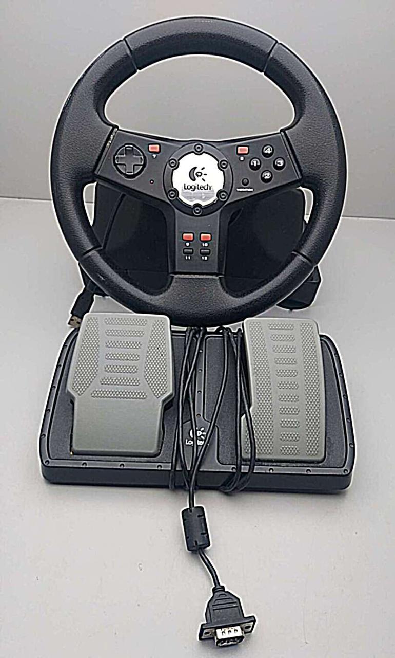 Руль джойстик геймпад Б/У Logitech Formula Vibration Feedback Wheel ...