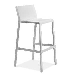 Табурет із пластику Nardi Trill Stool сірий, фото 1