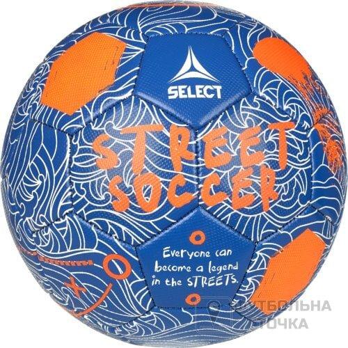 М'яч для футболу Select Street Soccer Blue v24 (для гри на асфальті та щебне)