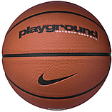 Баскетбольний м'яч Nike Everyday (розмір 7, коричневий) N.100.4371.810.07, фото 2