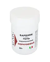 Барвник гелевий водорозчинний 30 г Ú NIC Коричневий