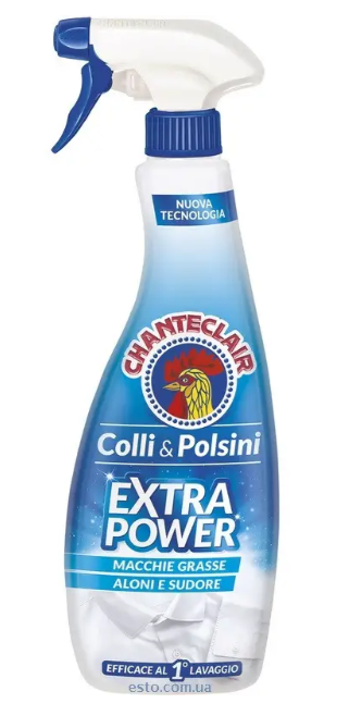 Засоби для виведення плям Chanteclair Colli & Polsini для комірців і манжетів 500 мл спрей, фото 1