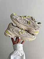 Кросівки чоловічі New Balance 725 “BEIGE / YELLOW” premium В'єтнам