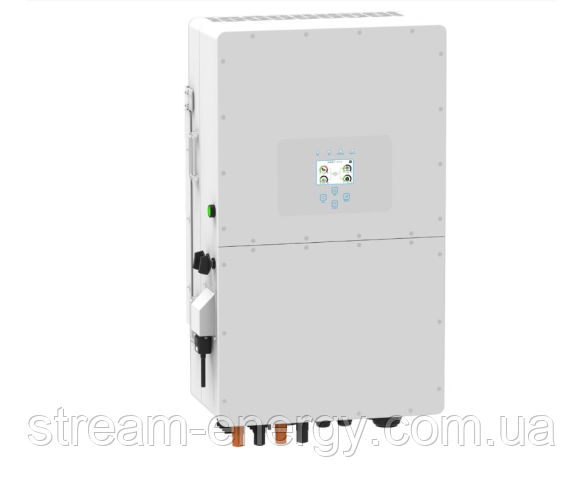 Гібридний інвертор трифазний 50кВт Deye SUN-50K-SG01HP3-EU-BM4 HV, фото 1