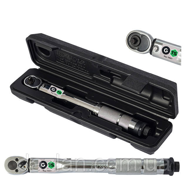 Динамометричний ключ 1/4", 5-25 NM GTS 79001