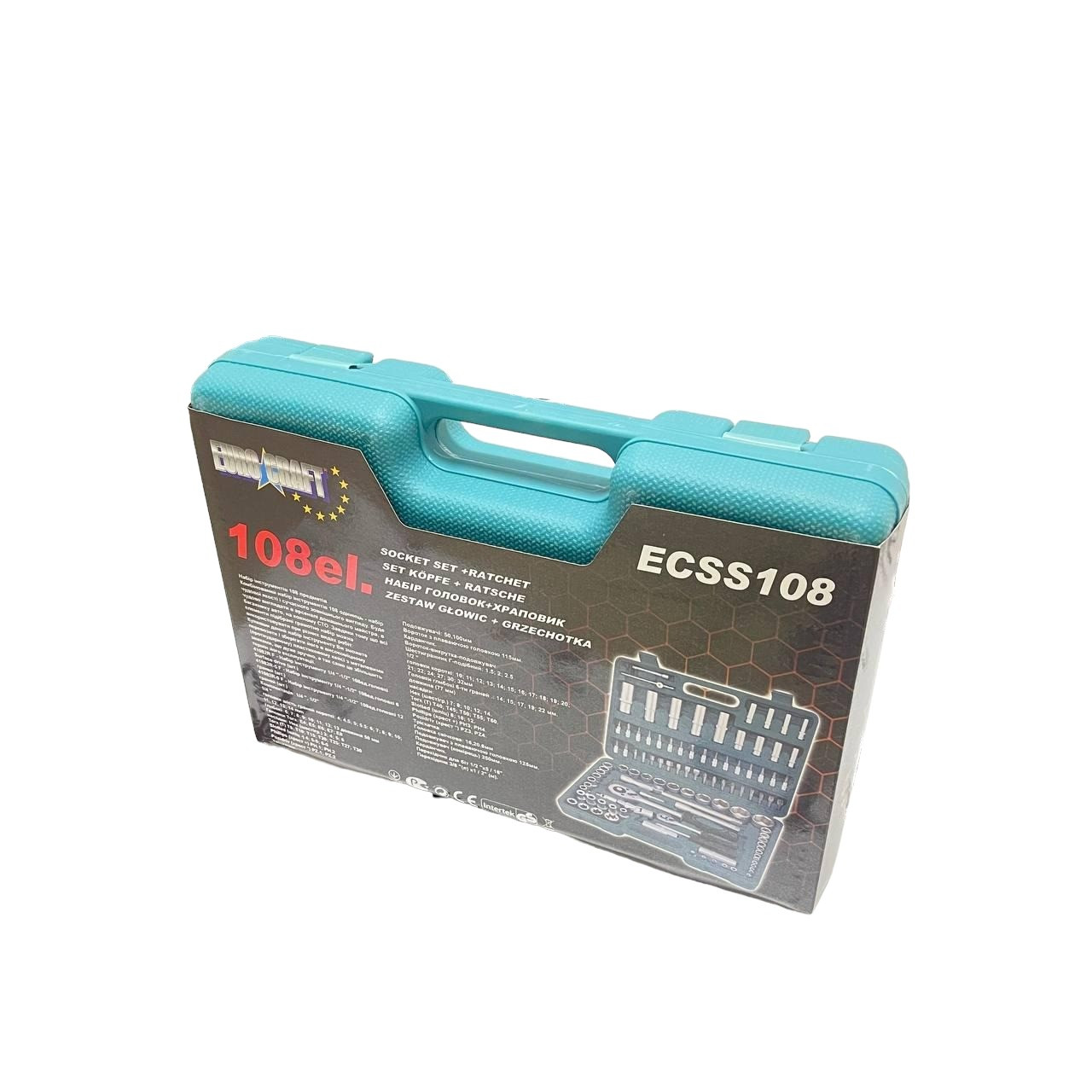 Набір інструментів Euro Craft 108, ключі ST-108