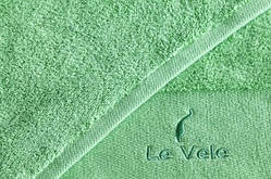 Рушник Le Vele Green махровий 50-100 см салатовий