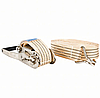Страхувальний трос 2.1 m з натягувачем Safety rope AND-4, фото 4