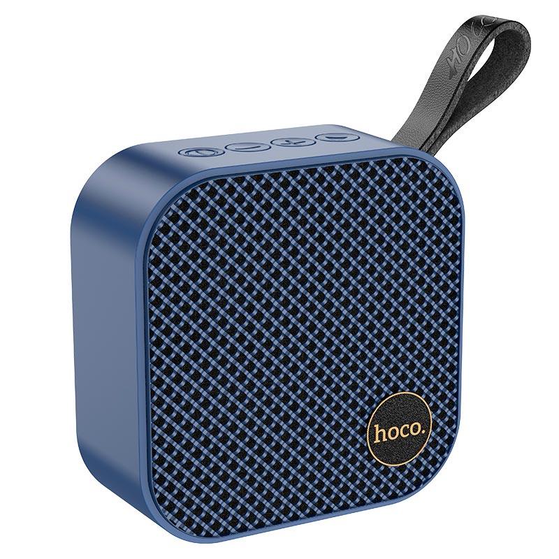 Акустика HOCO auspicious sports TWS speaker HC22 |BT5.2, AUX/TF/USB/FM, 4h| синя
