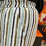 Брюки жіночі палаццо прямі літні у смужку 48 різнокольорові, фото 8