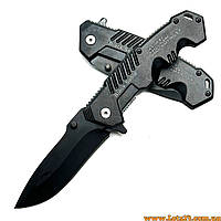 Складаний ніж фліпер з кліпсою Black Sable ніж брелок для посилок ніж для посилок ніж для розпаковки коробок