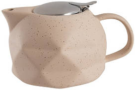 Чайник заварник 850мл бежевий Limited Edition Basil B050020