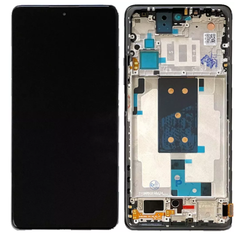 Дисплей Xiaomi Poco X4 GT/ Note 11T Pro/ Note 11T Pro Plus чорний + рамка!, фото 1