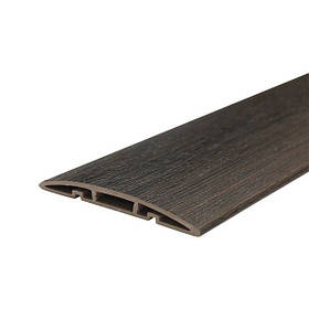 Налічник ПВХ напівкруглий венге