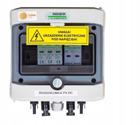 Електричний щит PV DC type2, 1200V PHOTOVOLTAICS NOARK R|DC|T2|PB, 1 струна