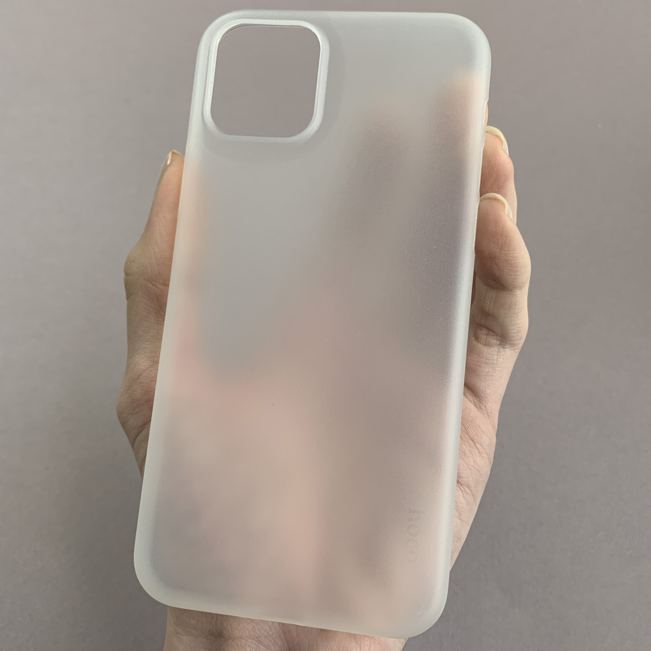 Накладка для Apple iPhone 11 Pro Hoco Thin Series протиударний на айфон 11 про прозорий матовий