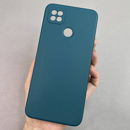 Чохол для Xiaomi Redmi 9C щільний із захистом для камери чохол на телефон сяомі редмі 9с зелений SQA, фото 1
