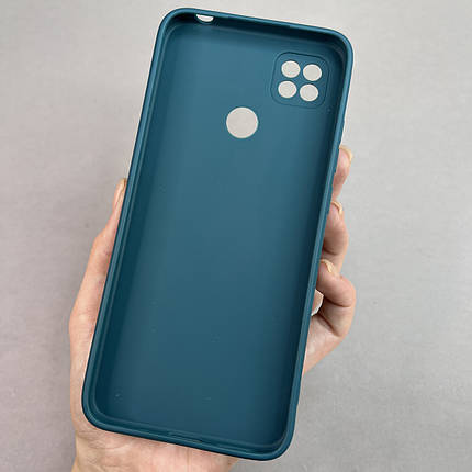 Чохол для Xiaomi Redmi 9C щільний із захистом для камери чохол на телефон сяомі редмі 9с зелений SQA, фото 3