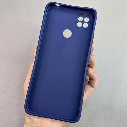 Чохол для Xiaomi Redmi 9C щільний із захистом для камери чохол на телефон сяомі редмі 9с синій SQA, фото 3