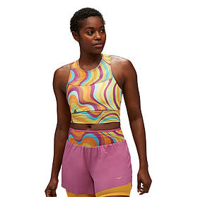 Топ бра для спорту жіночий HOKA RACE DAY BRA PRINT 1151086 TRLT