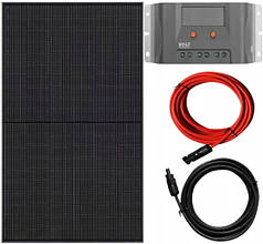 Сонячна панель  SOLAR SET 405W + регулятор напруги MPPT 10A VOLTPOLSKA